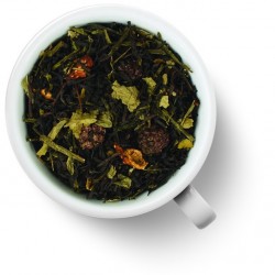 Чай Gutenberg ароматизированный зеленый с черным Лесные ягоды 500 гр. 46003