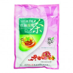 Китайский элитный чай Gutenberg Ба Бао Ча (Восемь сокровищ розовый) с розой. 12*20 гр. 52110
