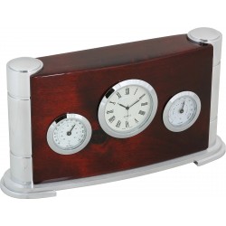 Часы настольные с термометром и гигрометром A9211