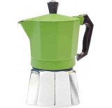 Гейзерная кофеварка Buon Caffe Eppicotispai на 3 чашки Зеленый